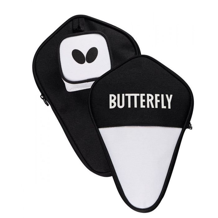 Butterfly Table Tennis Bat Cell Case - Round (Black/White)