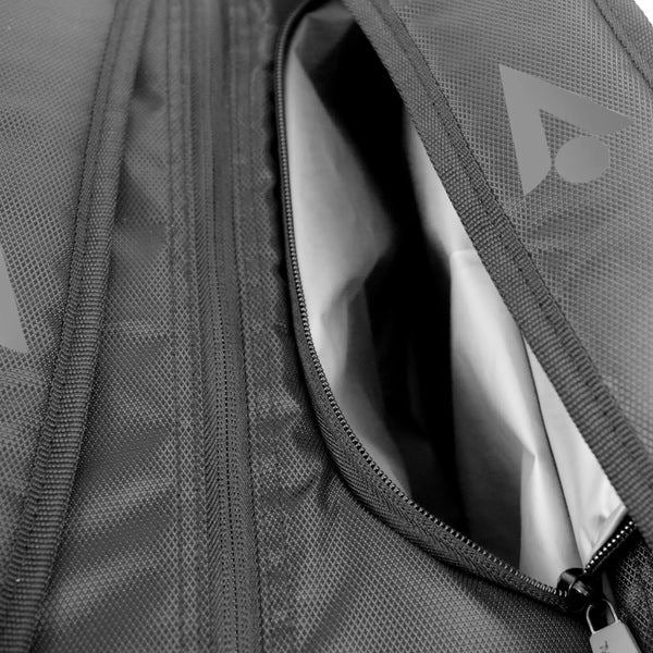 Karakal Pro Tour Fifty 2.2 Short Racket Bag – Compact, Lightweight - Grey