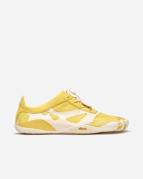 Vibram KSO Evo Five Fingers Barefoot Mens Training Shoes - Yellow/White