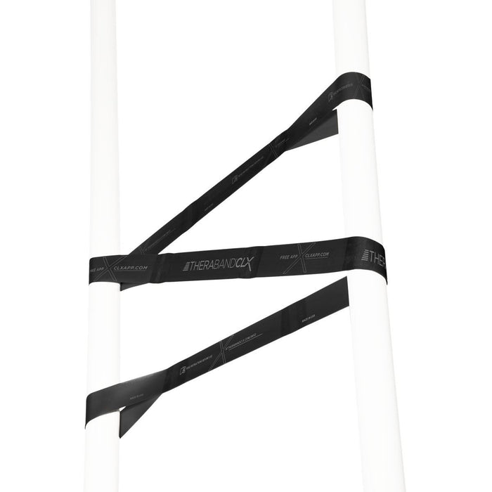 TheraBand CLX Consecutive Loops 2M Resistance Bands Strength & Rehab ( Black ) Special Heavy