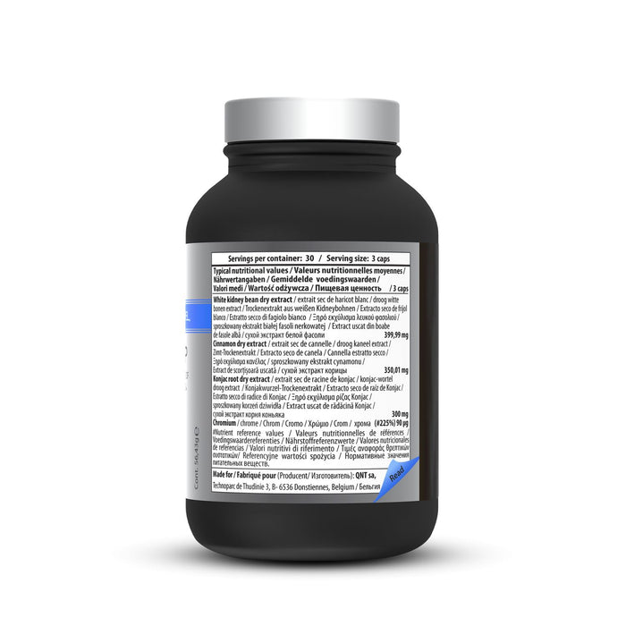 QNT Sugar Stop Weight loss 90 Vegan Caps - Healthy Glucose Level