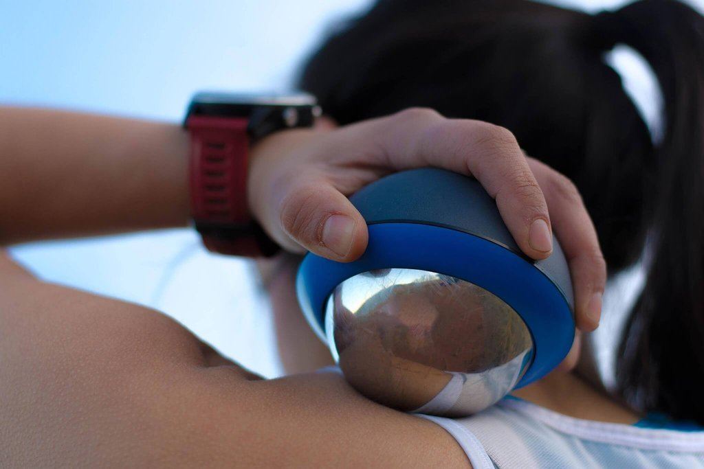 Rocktape Recoup Cryosphere 2 in 1 Massage Roller Ball - Pain Relief