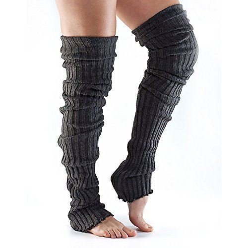 Toesox Leg Warmers Thigh High Athletic Studio Yoga Muscle WarmerToeSox