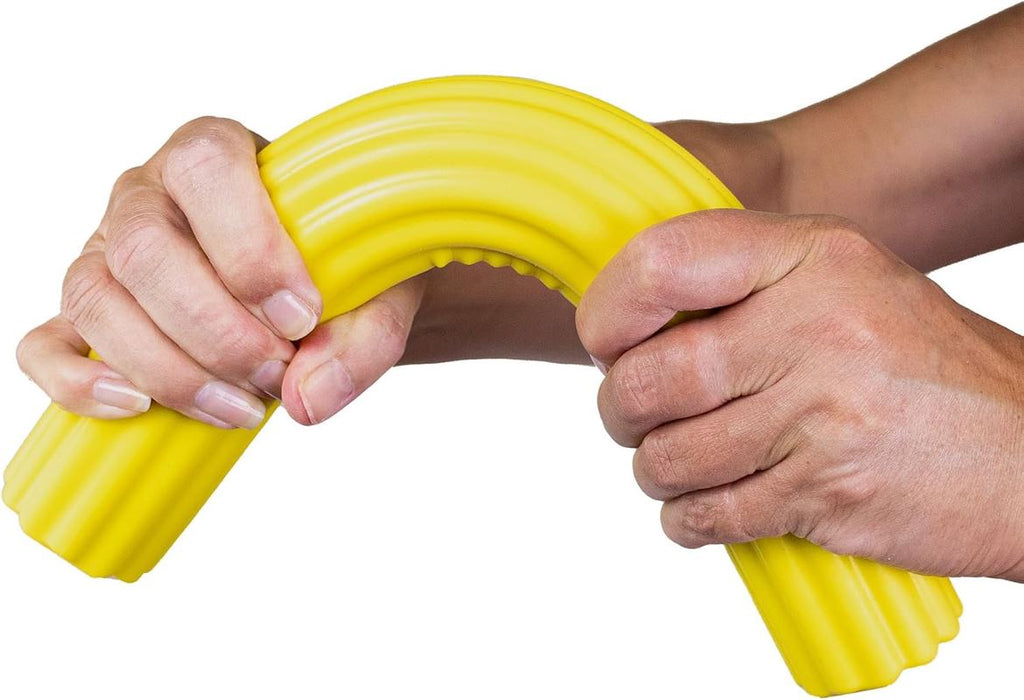 Fitness Mad Twist & Flex Resistance Bar - Extra Light Yellow