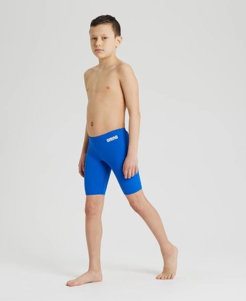 Arena Team Boys Swim Jammer UV Protected Competetive Swimming Costume, Royal