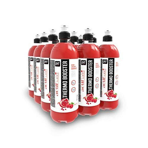 QNT Thermo Booster Powerful Zero Calorie Energy Drink (Red Fruits) 24 x 700ml