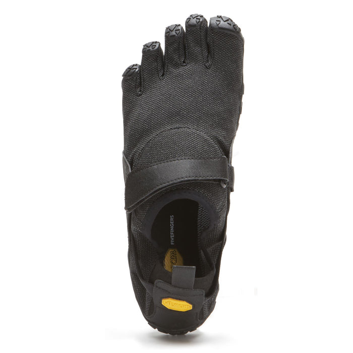 Vibram Womens Five Fingers Shoes Mega Grip Barefoot Running Trainers - BlackFITNESS360