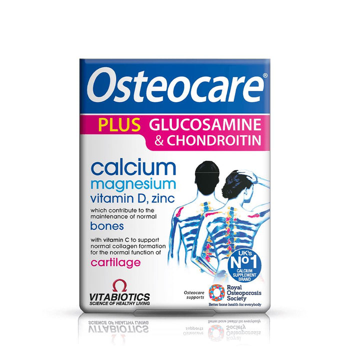Vitabiotics Osteocare Plus Glucosamine Chondroitin Cartilage Bones Supplement 60