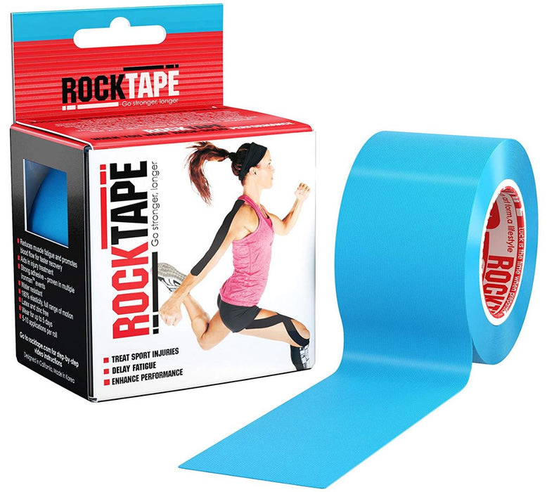 Rocktape Hypoallergenic Adhesive Sports Kinesiology Taping Tape Standard Rolls