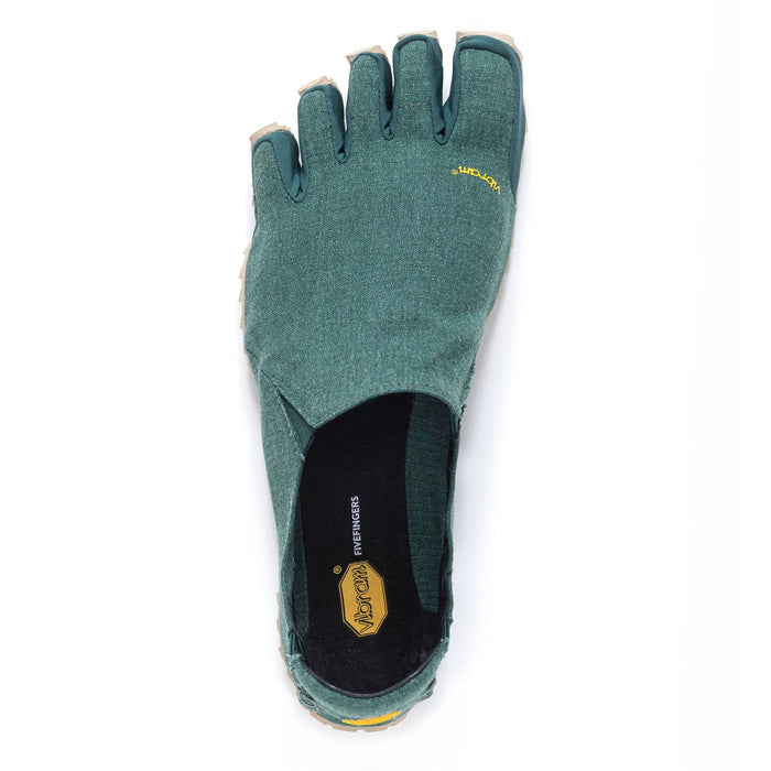 Vibram Womens CVT LB Fivefingers Shoe Minimal Running Pull On Toe Trainer GreenFITNESS360