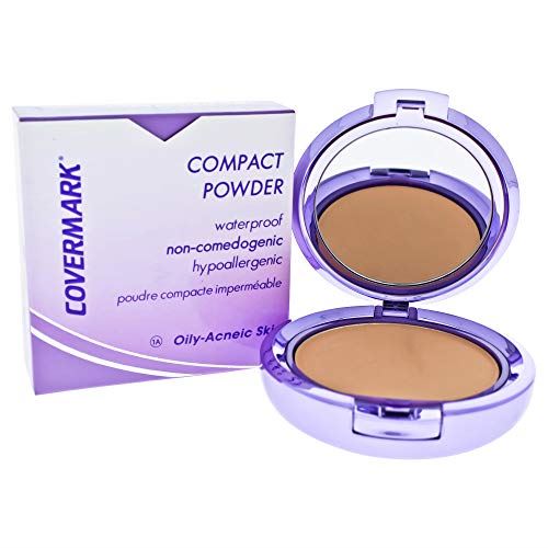 Covermark Compact Powder - For Oily Skin Natural Looking Coverage Makeup
