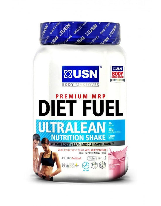 USN DIET FUEL ULTRALEAN WHEY PROTEIN MEAL REPLACEMENT WEIGHT LOSS SHAKE - 1KGUSN