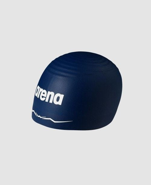 Arena Aquaforce Wave Swimming Cap Silicone Hat For Training And Racing