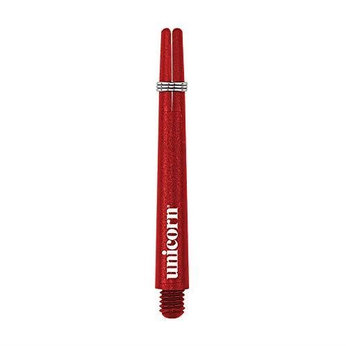 Unicorn Darts Moulded Shaft in Red with Lock Flight Hold - Pack of 3 - MUnicorn