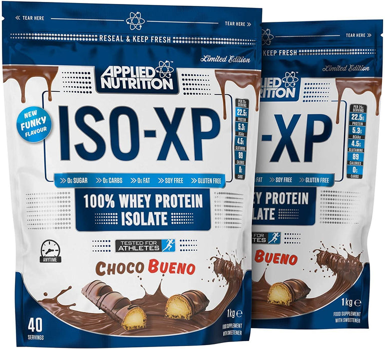 APPLIED NUTRITION ISO-XP 1KG 100% WHEY PROTEIN ISOLATE FOOD SUPPLEMENT