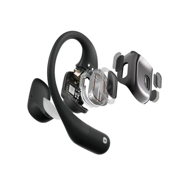 Shokz Openfit Bluetooth Headphones Open-Ear Waterproof Compatible Earbuds Black