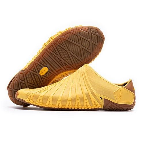 Vibram Mens Furoshiki Trainers Wrapping Japanese Barefoot Wrapped Shoes MustardVibram