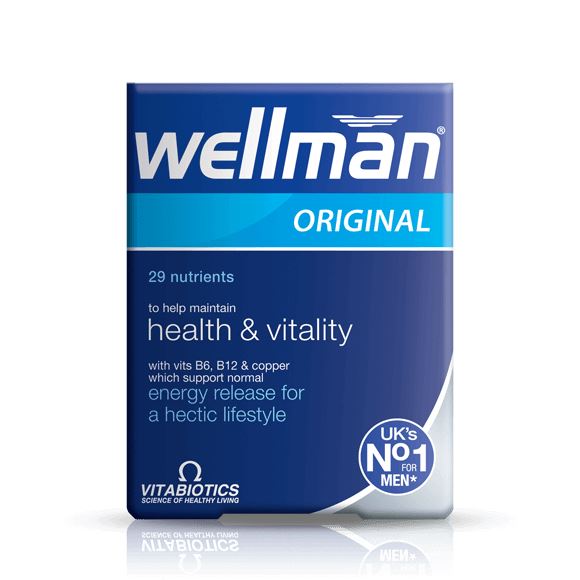 VITABIOTICS WELLMAN ORIGINAL 30 TABLETS