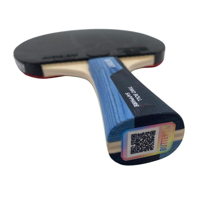 Butterfly Table Tennis Bat Timo Boll Sapphire Addoy 1.7mm Rubber 5 Ply Blade