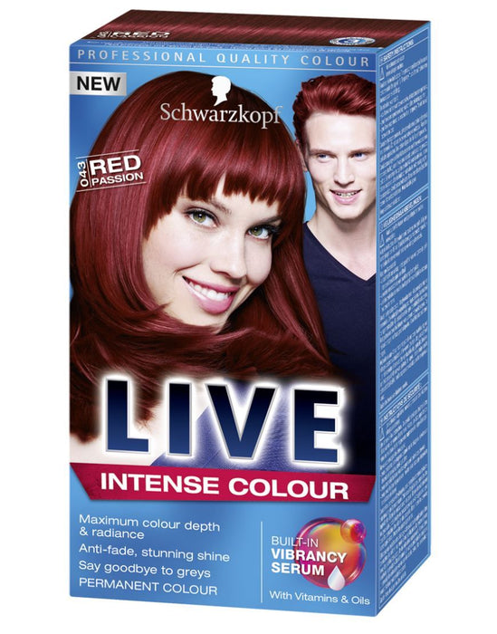 Schwarzkopf LIVE Intense Pro Permanent Hair Colour DyeSchwarzkopf