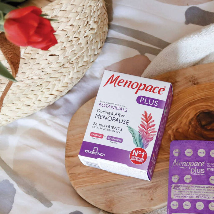 Vitabiotics Menopace Plus 26 Nutrients Multivitamins Menopause Supplements - 56