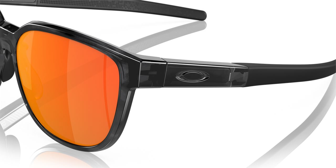 Oakley Actuator Sunglasses Ruby Polarized Lenses Black Tortoise Frame Sports