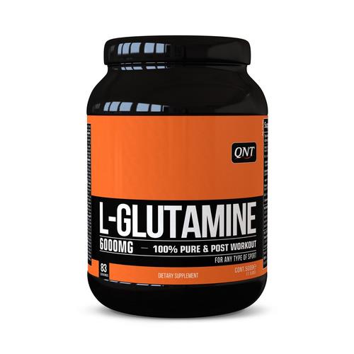 QNT L-Glutamine 6000 Pure Muscle Growth & Replenish Mixing Powder - 500g Tub