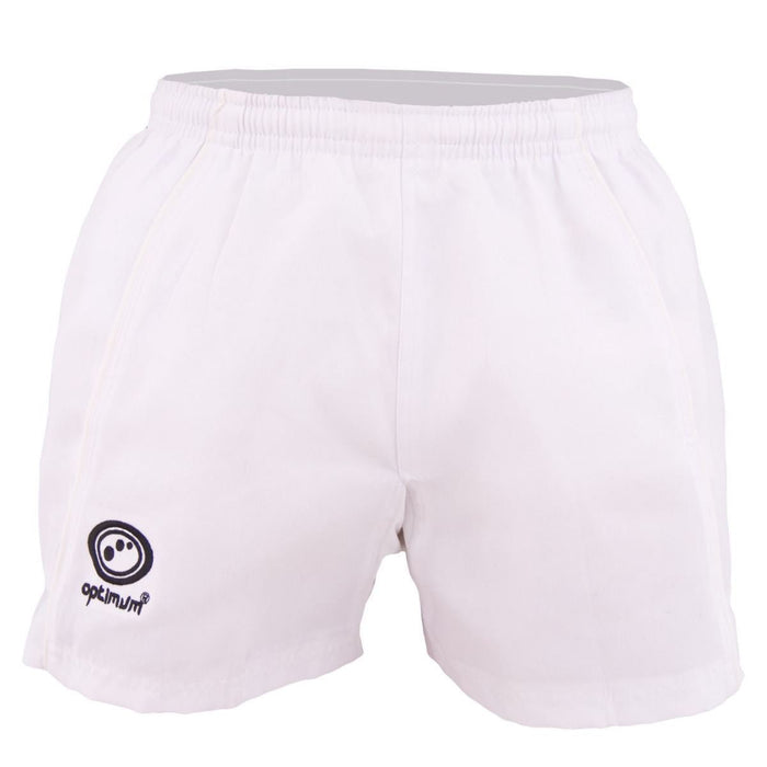 Optimum Sport Fiji Rugby Shorts Playing & Training Pants - WhiteOptimum