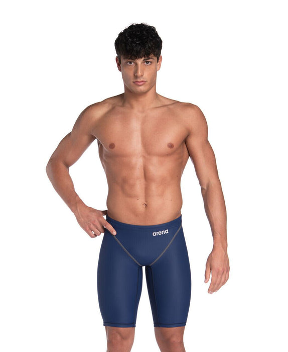 Mens Powerskin Next Jammers Plain Quick Dry Stretch Fit Swimming Shorts - Navy