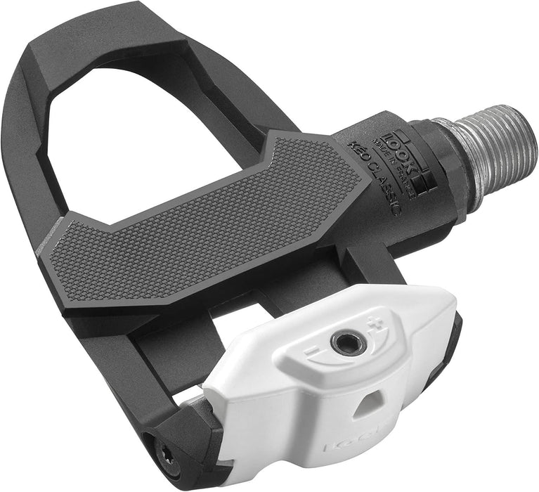 Look Keo Classic 3 Road Bike Pedals Large With Adjustable Tension Black/White