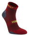 Hilly Pace Quarter Running Socks Lycra Lightweight with Mid Level CushioningHilly