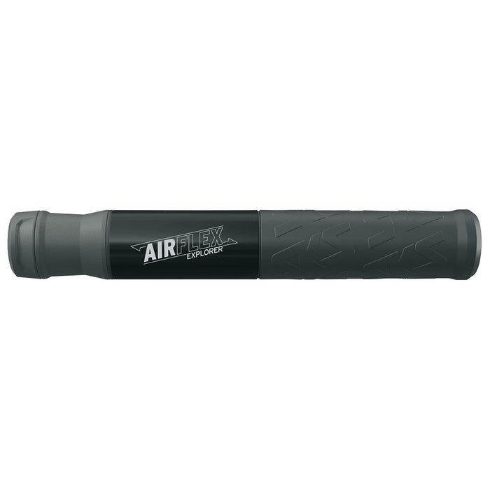 SKS Airflex Explorer Mini Bike Tyre Pump With Retractable Hose - Dual Valve Head