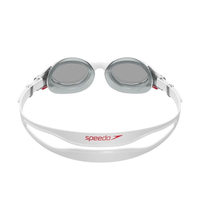 Speedo Unisex Swimming Goggles Biofuse 2.0 Antifog Underwater UV Glasses - WhiteSpeedo