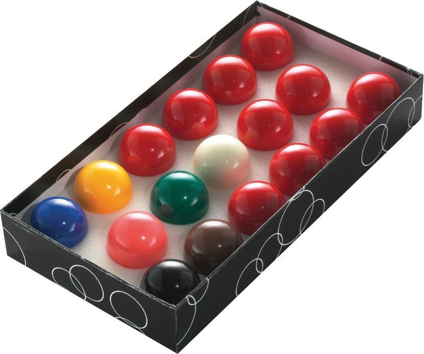 Power Glide Classic Standard 17 Snooker Ball Set 44.5mm - Boxed