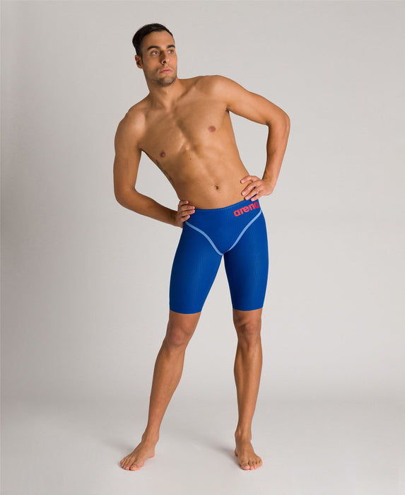 Arena Race Mens Swimming Powerskin Carbon Core FX Jammer - Ocean Blue