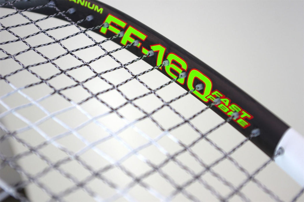 Karakal FF 160 Squash 57 Racket with 100% Fast Fibre Nano Gel and Mid Plus Head