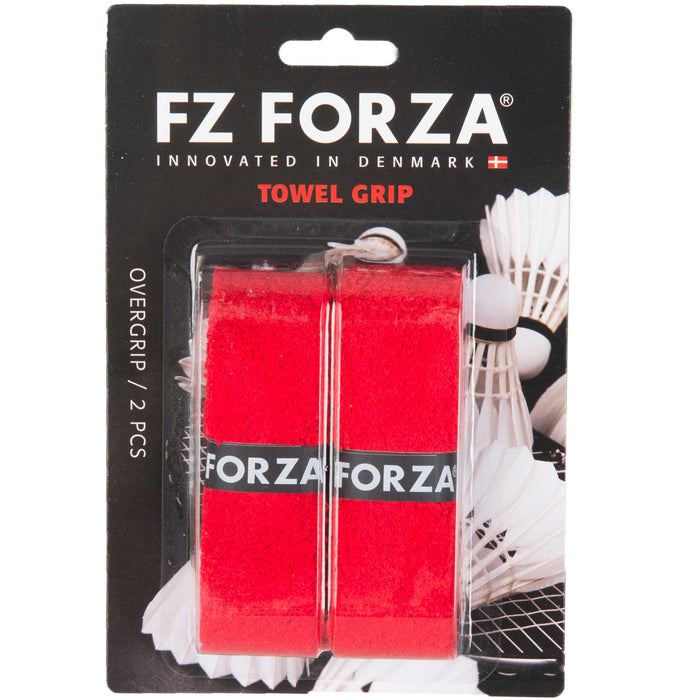 Forza Towel Grip Badminton Racquet Handle Wrap Anti Slip 2pcs Replacement Tape