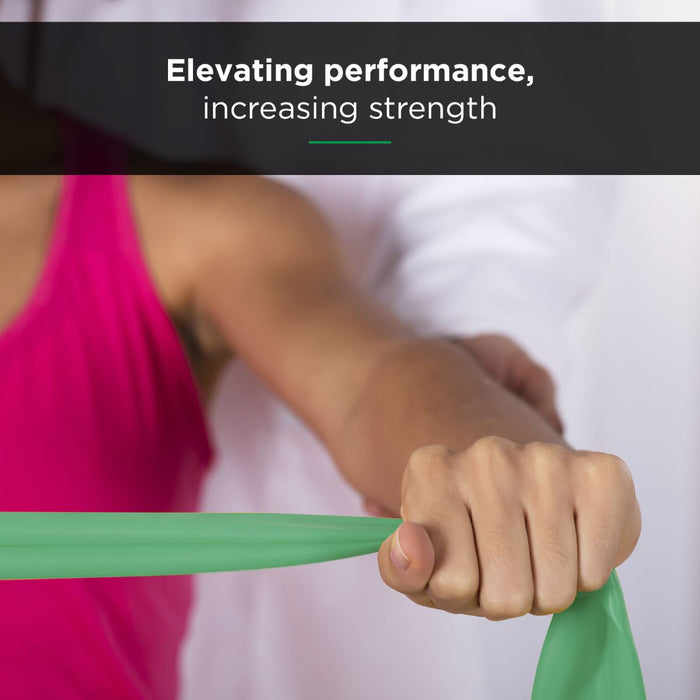 THERABAND Light Exercise Band Set (Yellow, Red, Green) – Physio & Rehab