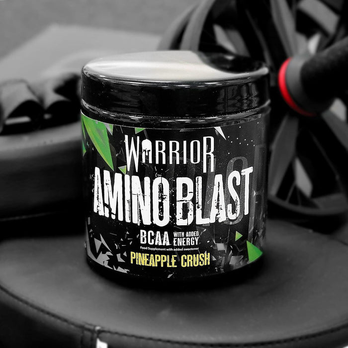 270g Warrior Amino Blast BCAA Protein Powder Muscle Gainer Energy Supplement