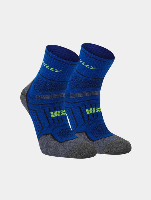 Hilly Twin Skin Socklet Vented Upper Footwear - White/Grey/Marl