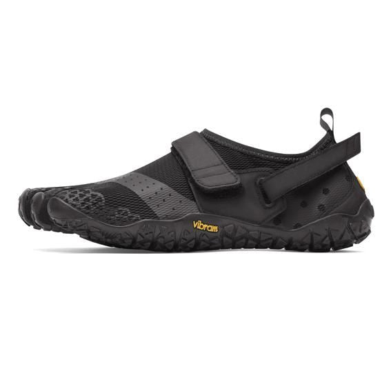Vibram V-Aqua Mens Water Sports Five Fingers Shoes in Black EVA