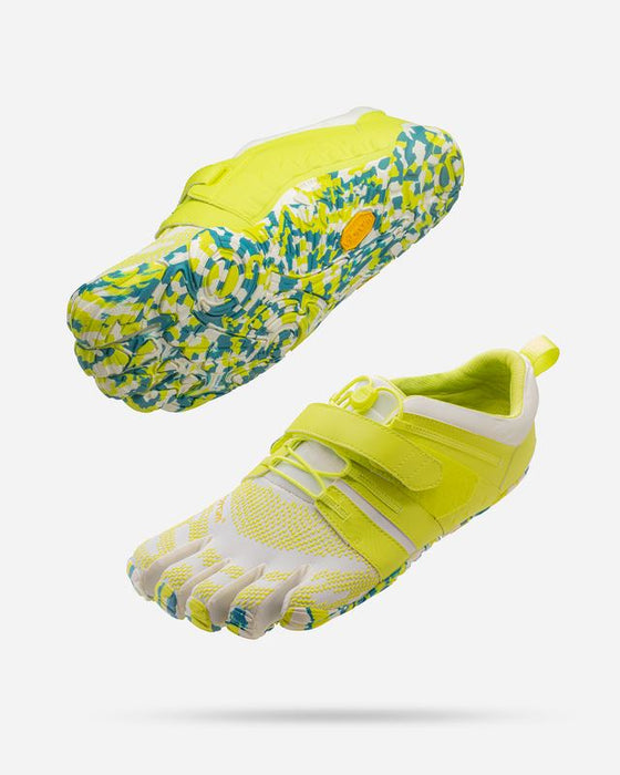 Vibram 2.0 Mens Five Fingers Barefoot Feel Fitness Shoes - Lime Green/Grey