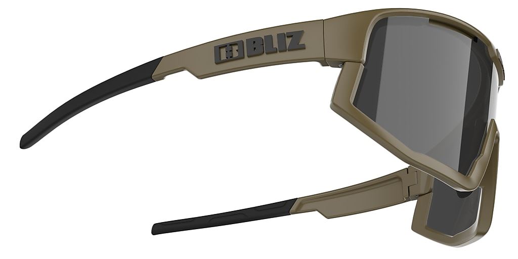 Bliz Vision Sunglasses Cycling Sports Shades Smoke/Silver lens