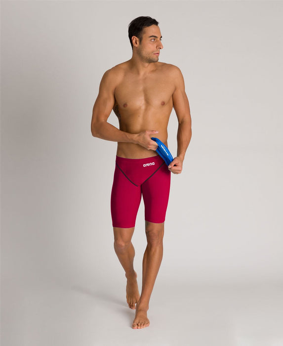 Arena Mens Swimming Jammers Powerskin ST 2.0 Swim Shorts Trunks Deep Red