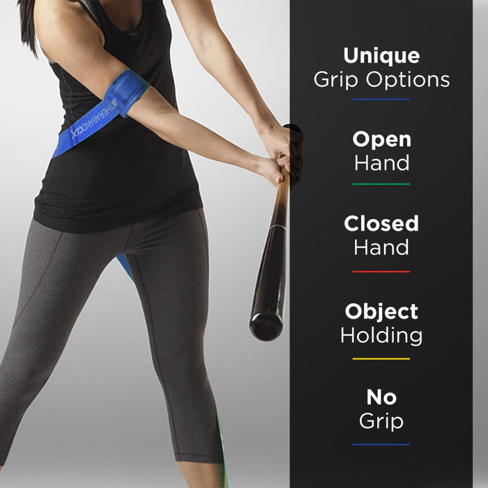 TheraBand CLX Consecutive Loops 2M Resistance Bands Strength & Rehab ( Blue ) Extra Heavy