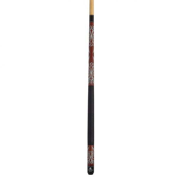 Powerglide Invicta  Pool Cue 2 Piece 10mm Tip 30" Maple Shaft Secure Joint Non Slip Grip