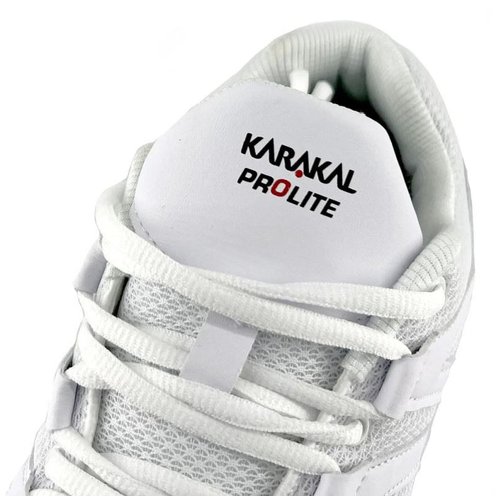 Karakal Pro Lite Indoor Squash Court Shoes Lightweight Non Slip Arch Support White Trainer