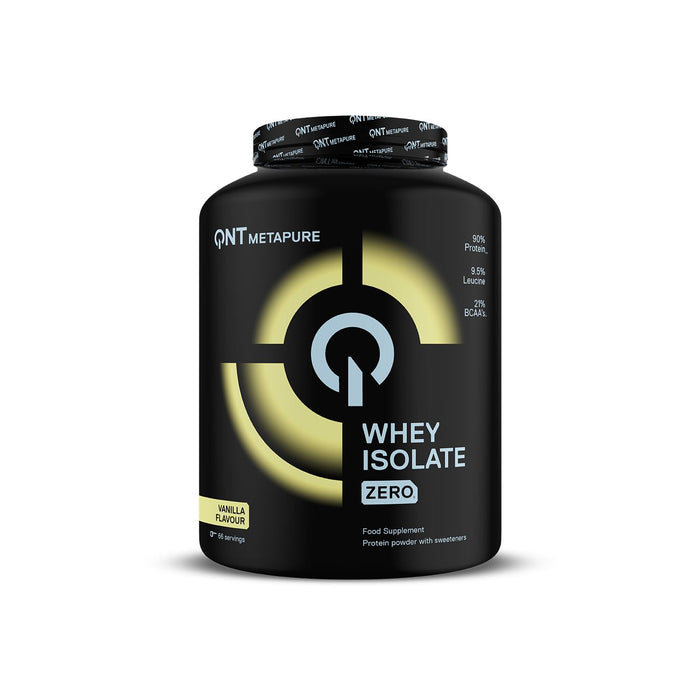 QNT Metapure Whey Isolate Zero Protein Powder 2kg - Vanilla