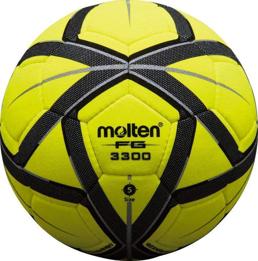 Molten FG3350 Multi Surface Yellow Felt Indoor Training & Match FootballMolten