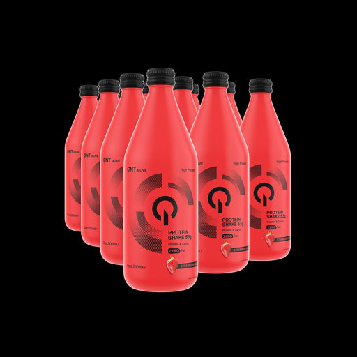 QNT Protein High Carbohydrate Training Recovery Shake (Strawberry) 12 X 500mlQNT